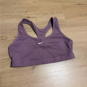 Nike Swoosh Light Sports Bra (non-padded) - lavender